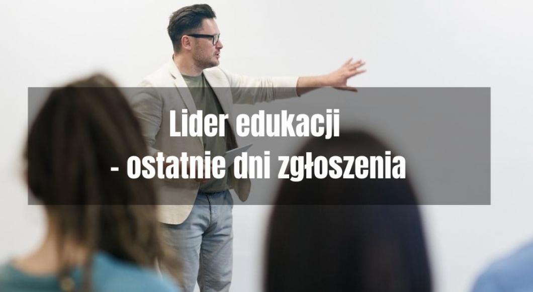 Konkurs "Kujawsko-Pomorski lider edukacji"