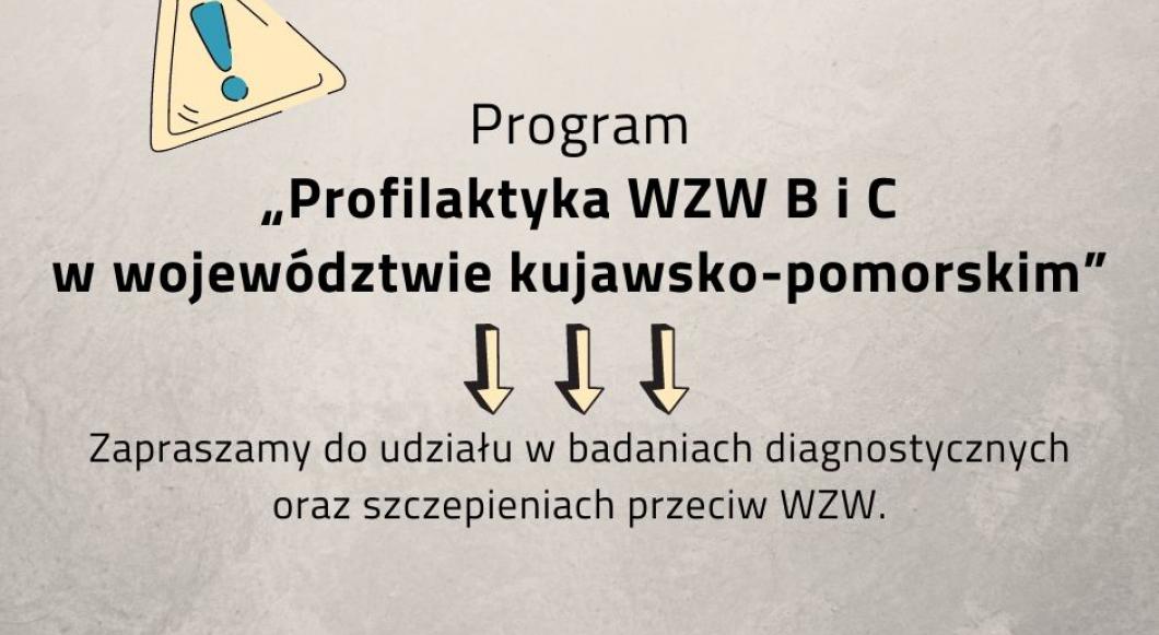 Program „Profilaktyka WZW B i C w województwie kujawsko-pomorskim”