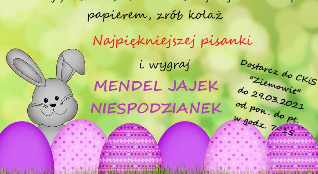 Wielkanocna zabawa od Centrum Kultury i Sportu "Ziemowit"