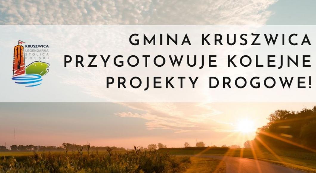 Gmina Kruszwica przygotowuje kolejna projekty drogowe!